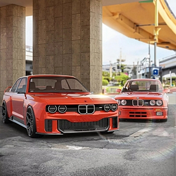 Классический BMW E30 M3 возрожден в стилистике Neue Klasse