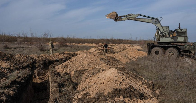 Украина готовится к обороне города, где никто не наступает