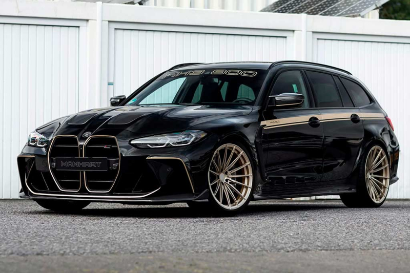 В Manhart прокачали движок универсала BMW M3 Touring до 855 сил