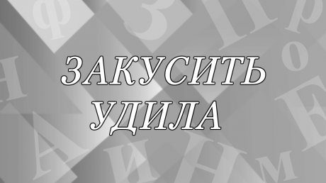 Что означает выражение «закусить удила»?