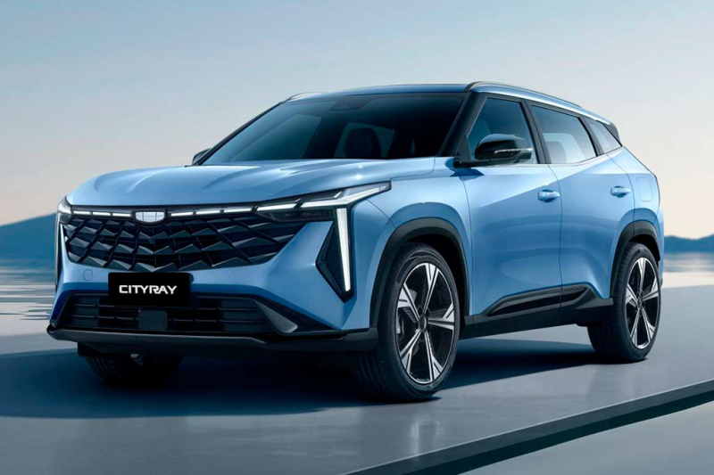 Цвета кузова Geely Cityray: три доступных оттенка для кроссовера