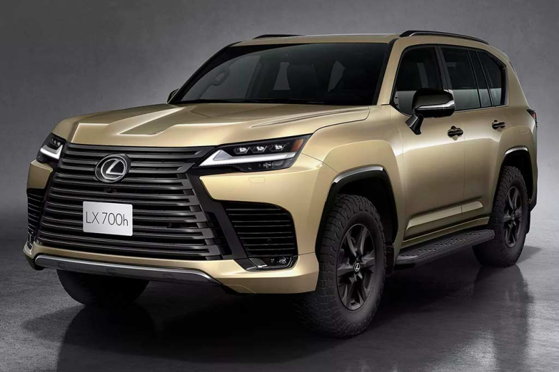 Для Lexus LX впервые стала доступна гибридная версия: ей присвоили индекс "700h"