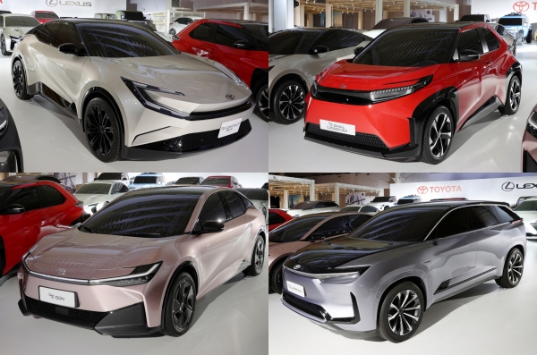 Toyota и Lexus показали 16 электрокаров на одном брифинге