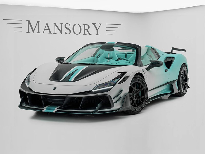 Представлен более мощный Ferrari F8 от Mansory