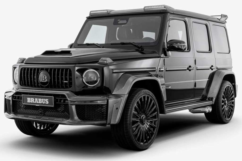 Представлен Brabus 800 Superblack: 800-сильная версия обновленного Mercedes-AMG G63