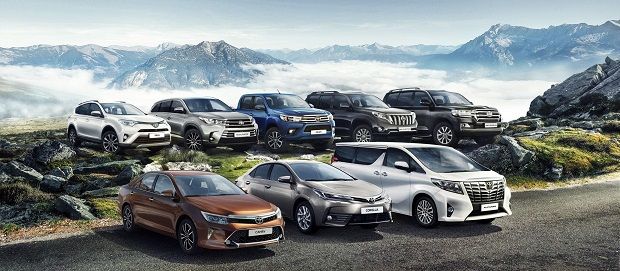 Автомобили toyota все модели